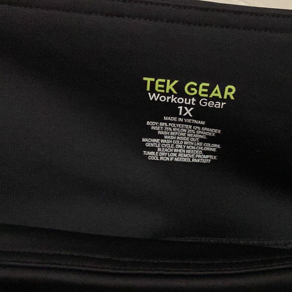 TEK Gear Workout  women’s 1X - Picture 6 of 10